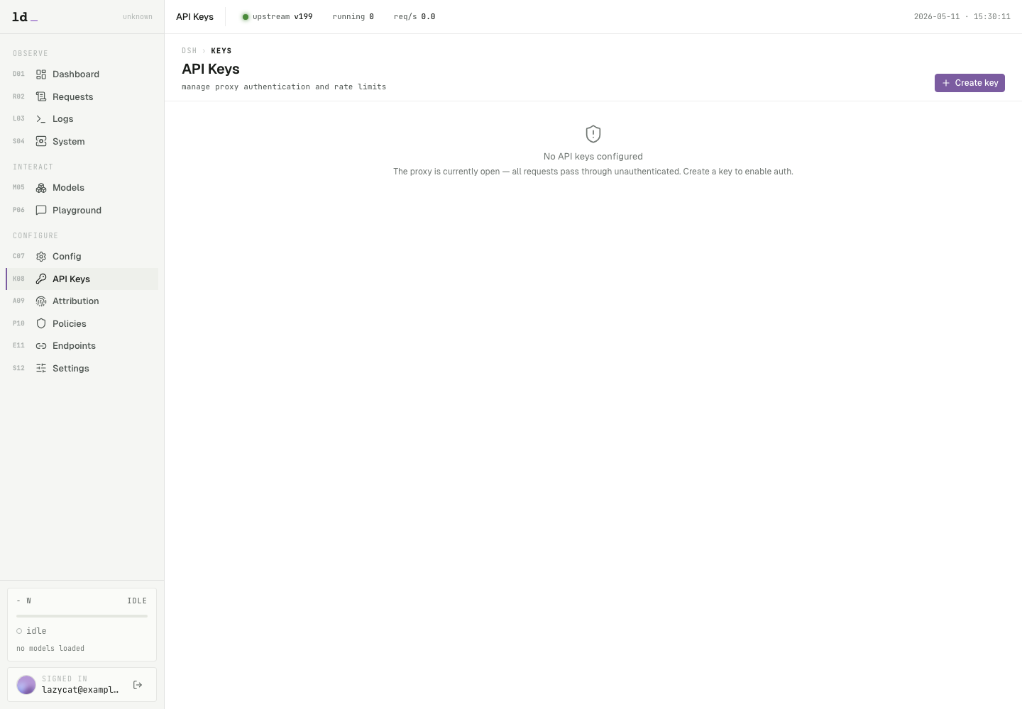 API Key 管理